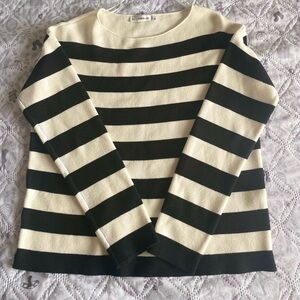 Zara Striped Knit Sweater - Size S Nwot